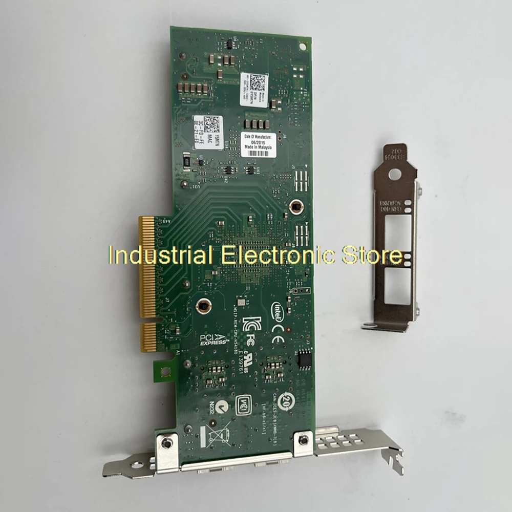 For DELL For Intel X710-DA2 X710 Dual-port 10 Gigabit Optical fiber Network Card 5N7Y5 0Y5M7N