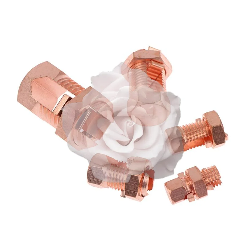 Conector de Parafuso Dividido Popular da Nova Série TJ T/J-10/16/25/35 T/J-50-70, Abraçadeira de Parafuso de Cobre Resistente e Durável