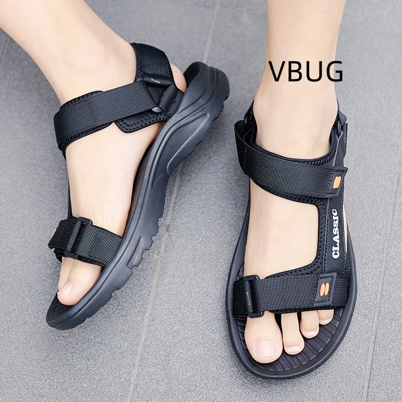 Men's Summer New In Black Sandal Best Sellers In 2023 Products Shoes for Men with Free Shipping Designer Leisure Replica Shoes