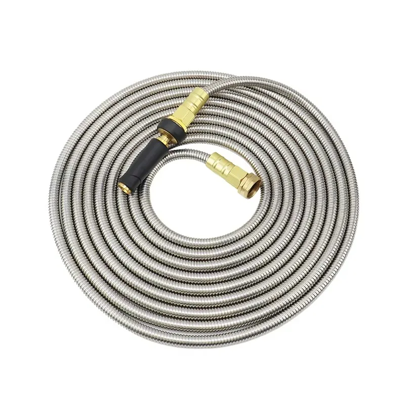 

Factory Wear-Resistant Expandable Stainless Steel Anti-Uv Professional Installation Supports Garden Hose Reel