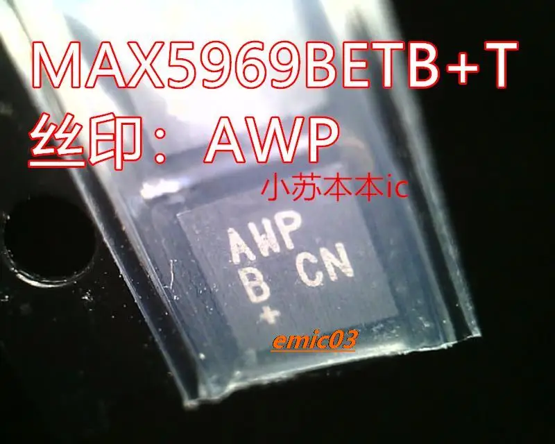 

MAX5969BETB + T MAX5969BETB MAX5969 :AWP TDFN-10