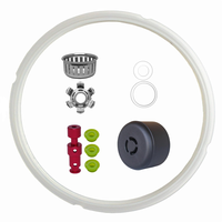 Replacement Parts For Instant Pot Pro/Pro Plus 6 QT, Steam Release Handle, Sealing Ring, Float Valve, For Duo Evo Plus 6 QT-B27C