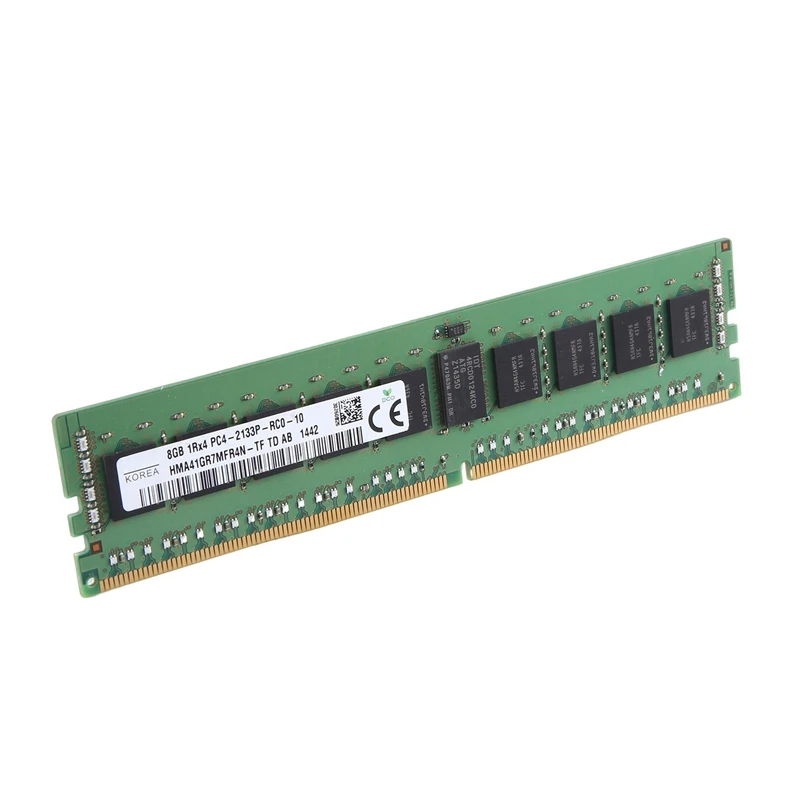 For SK Hynix 8GB DDR4 Server RAM Memory 2133Mhz PC4-17000 288PIN 1Rx4 RECC Memory RAM 1.2V ECC REG RAM Easy Install Easy To Use