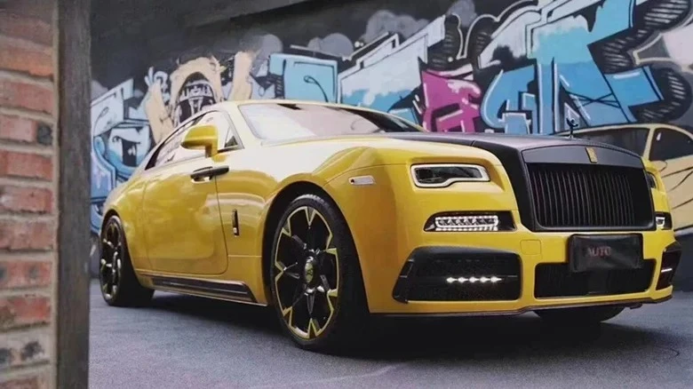 Rolls Royce Phantom Upgrade trockenes Kohlefaser-Bodykit im MSY-Stil