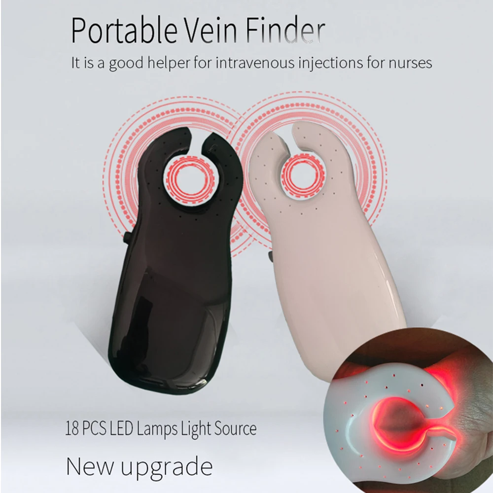 JUSTLANG Medical Vein Vessel Finder Vessel Visualizer Angiography Instrument IV Vein Detector Display HD Imaging Vein Finder