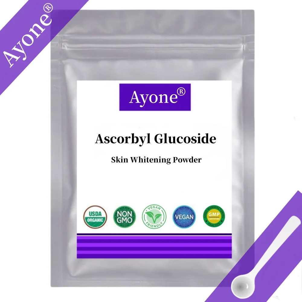 50-1000 g de polvo de glucoside de Ascorbyl 100% para blanquear la piel [precio]