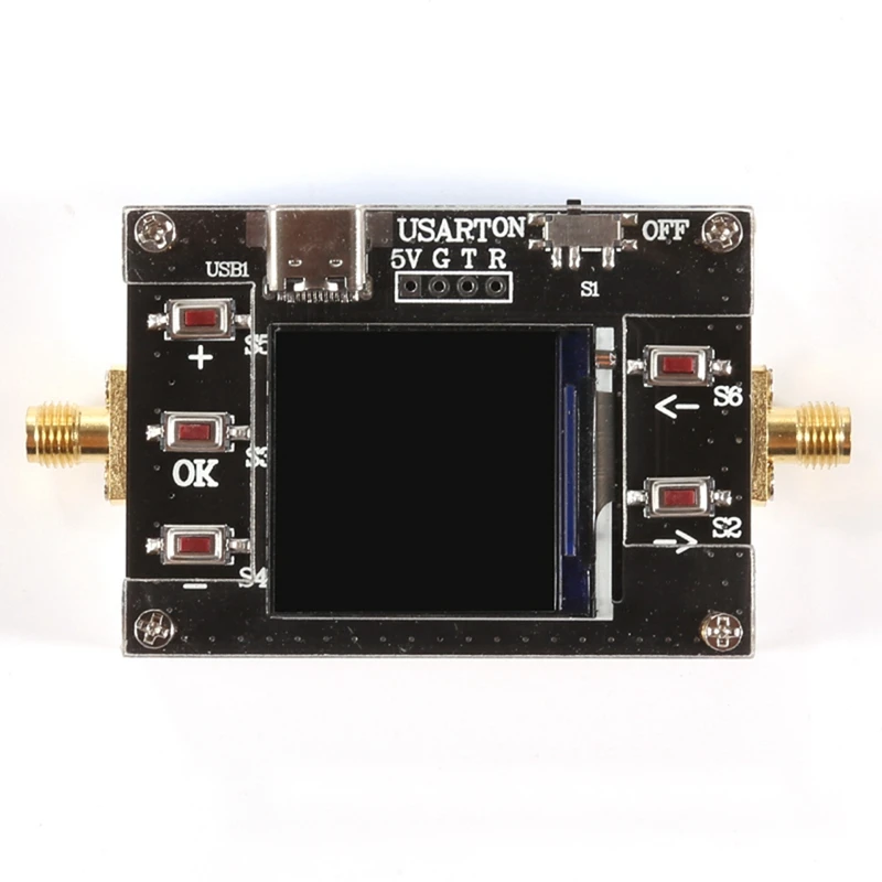 Digitale Programmeerbare Rf Verzwakker Module TYPE-C Type 6G 30db Tft Display Cnc Behuizing Ondersteuning Communicatie Verzwakker