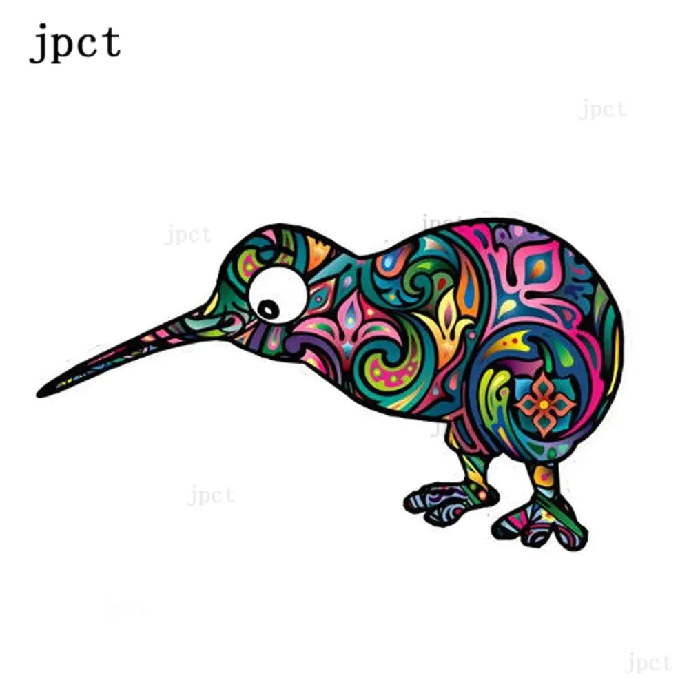 

CTCM New Zealand exotic bird color personalized notebook computer motorcycle auto parts decoration waterproof sticker 13cm * 8cm