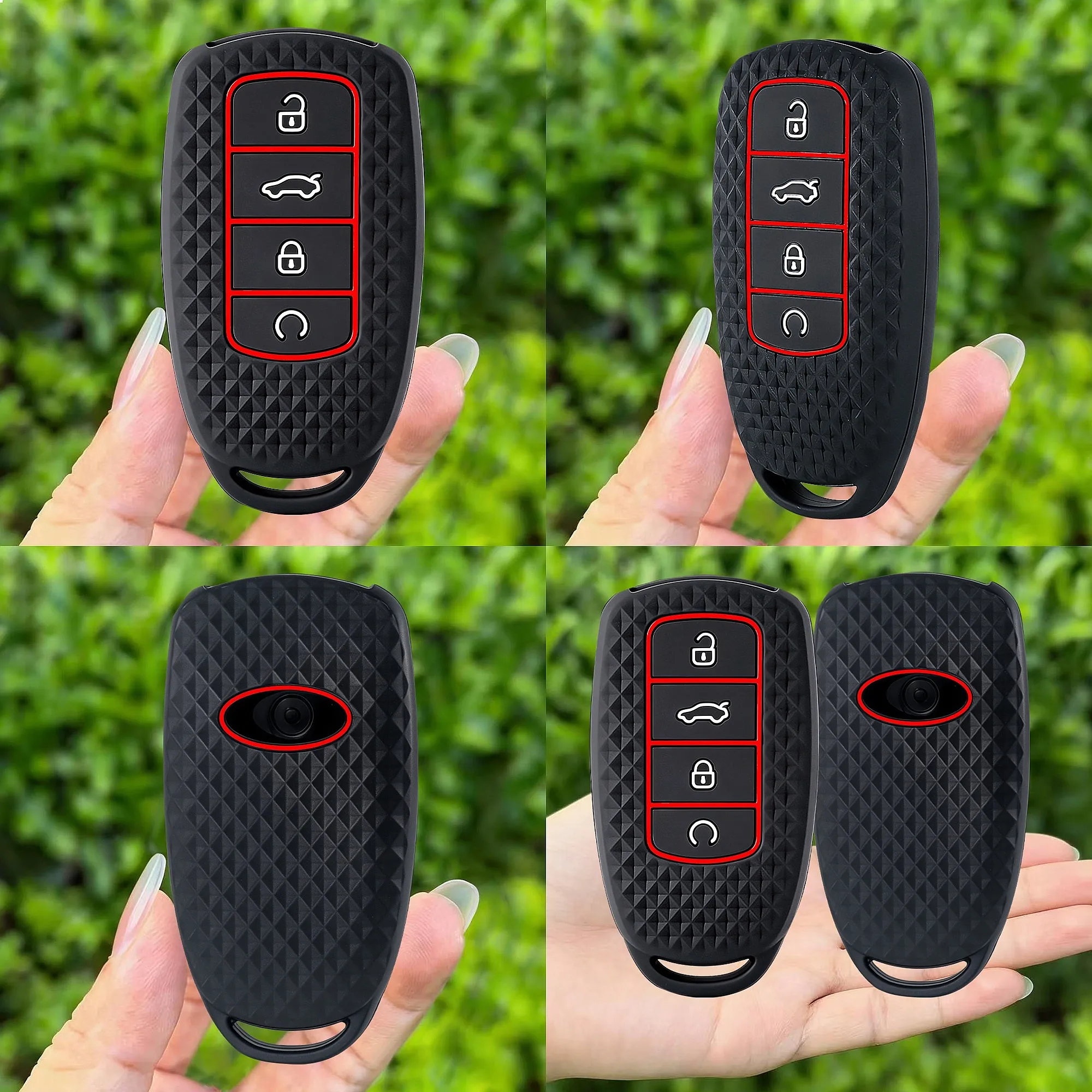 Key fob cover For Chery Omoda 5 C5 Tigo 7 8 Pro Max Plus Arrizo 5 Plus Car Key Shell Remote Key Case