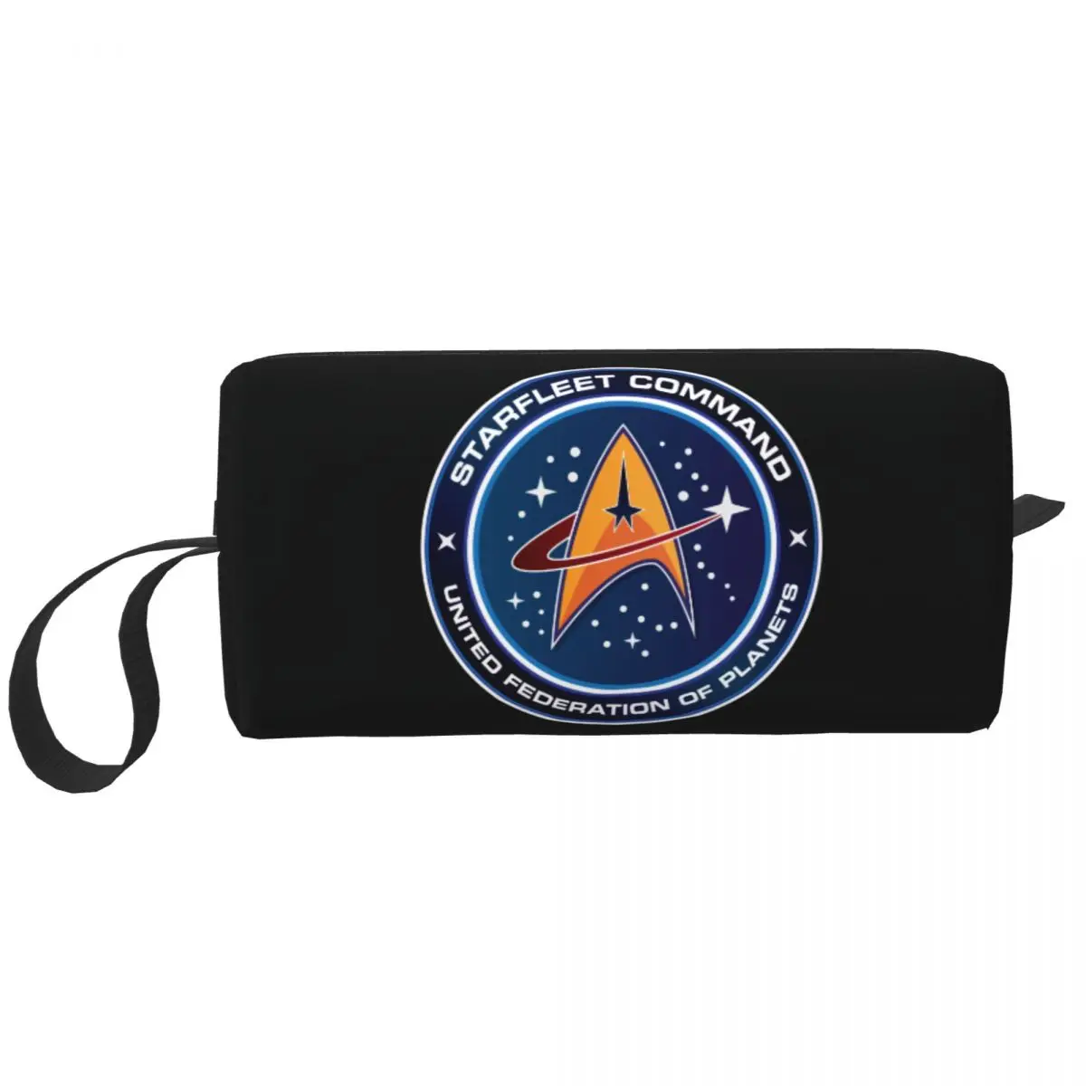 Star Trek Cosmetic Bag Women Kawaii Large Capacity Science Fiction TV Series Makeup Case Beauty Storage Toiletry Bags