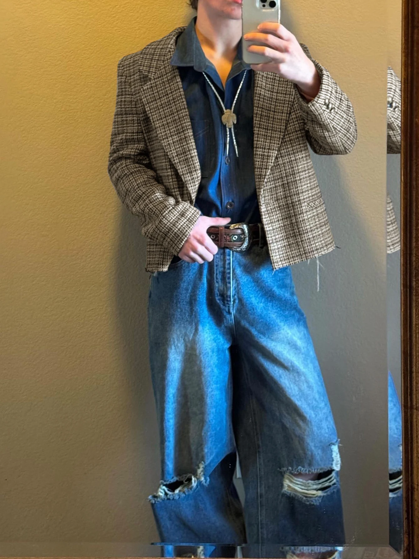 

Men's Plaid Business Casual Jacket Spring Autumn New Style Lightweight Commuter British Italian Buttoned Formal Coat