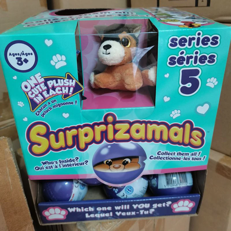 2-3 pezzi Genuine New Surprizamal Blind Ball Mystery Box Series 1,2,3,4,5 Mini Rare Cute peluche peluche giocattolo regalo per ragazzo ragazza