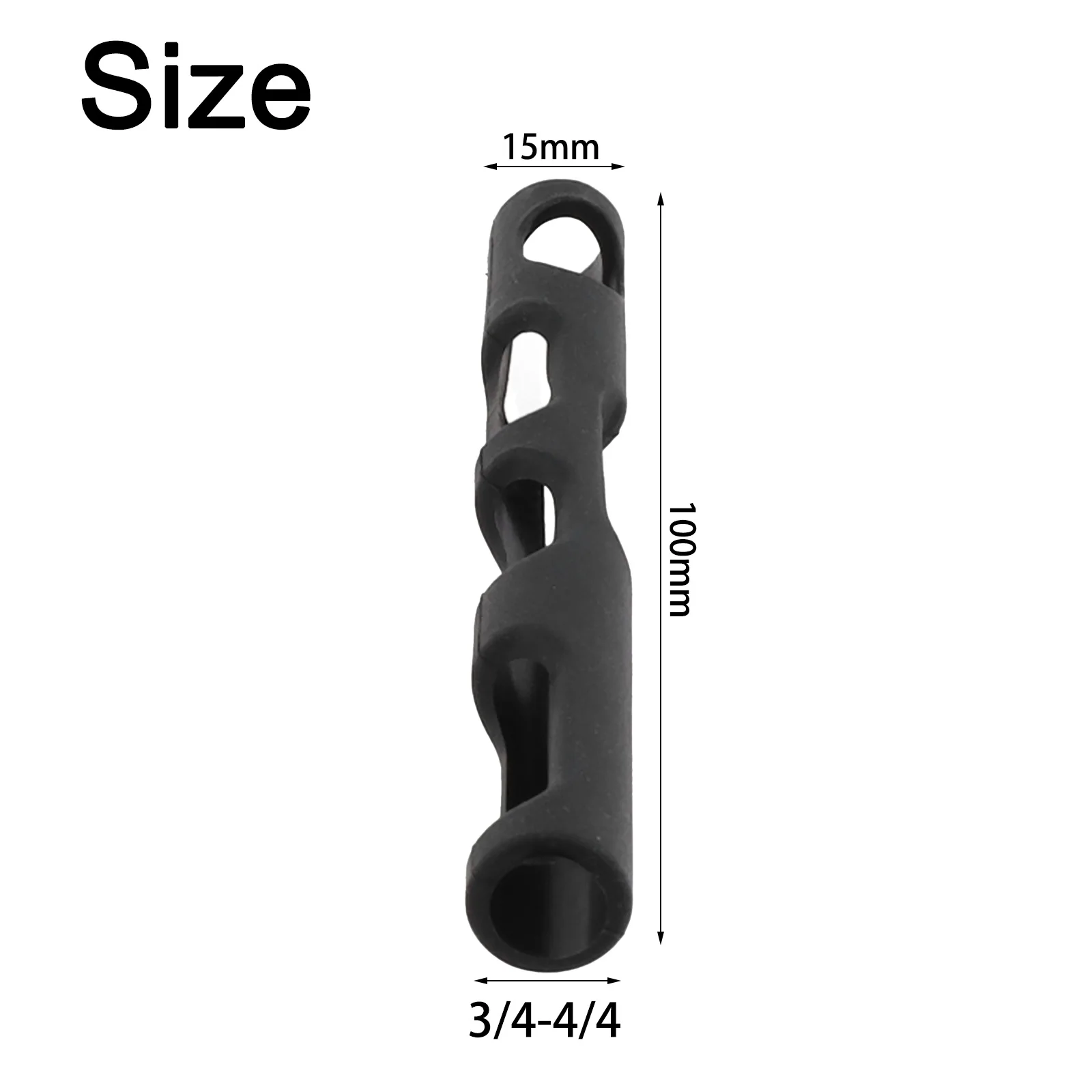 Violin Bow Posture Corrector Black 1 Pcs Beginner Full Size Violin Grip Corrector Practical Practice Rubber Protable