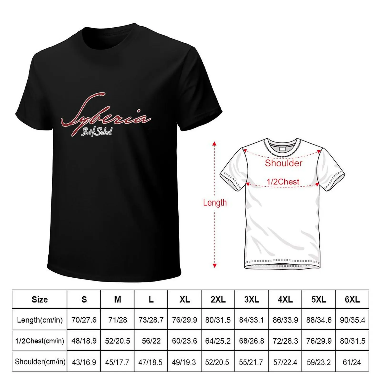 Syberia T-Shirt Quick Dry Light Sports T-Shirt