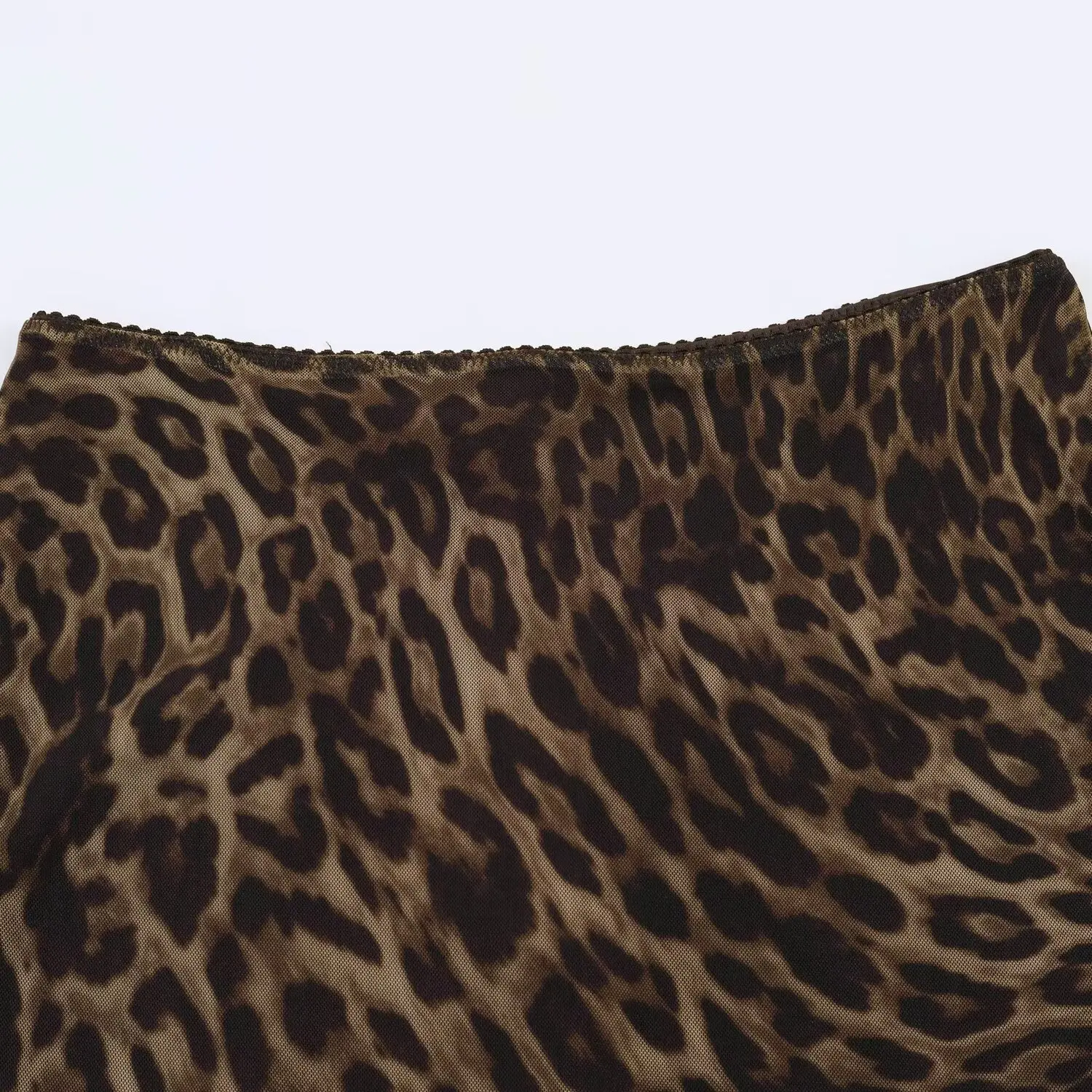 Withered 2026 Temperament Animal Pattern Slim Fit Long Skirt Half Skirt For Women Skirt Woman Clothing Faldas Skirts