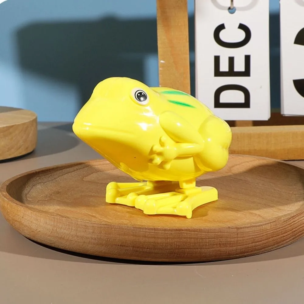 لعبة جميلة للأطفال للأطفال، لعبة القفز على شكل ضفدع الساعة، ألعاب كلاسيكية #6