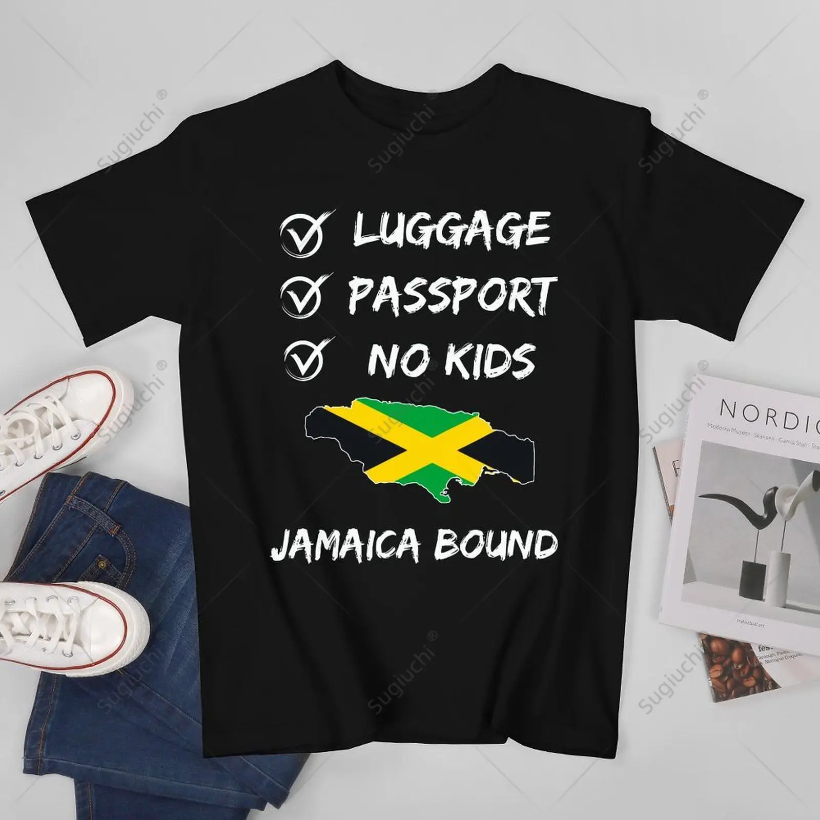 Unisex Men Jamaican Travel Clothing For Your Next Vacation To Jamaica Tshirt Tees T Shirts Women Boys 100% Cotton T-Shirt