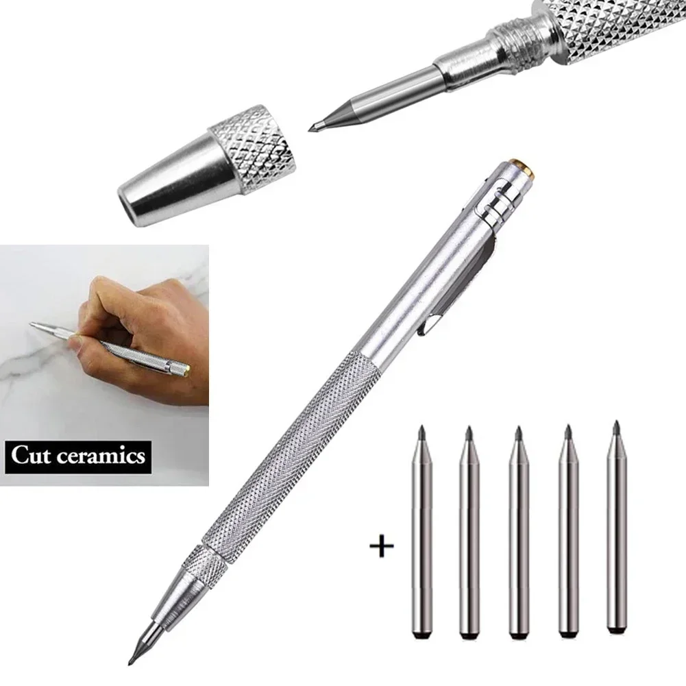 

1 Set Scriber Pen Tungsten Carbide Workshop Equipment Engraving Metal Sheet Hand Tools Replacement Carbide Tip