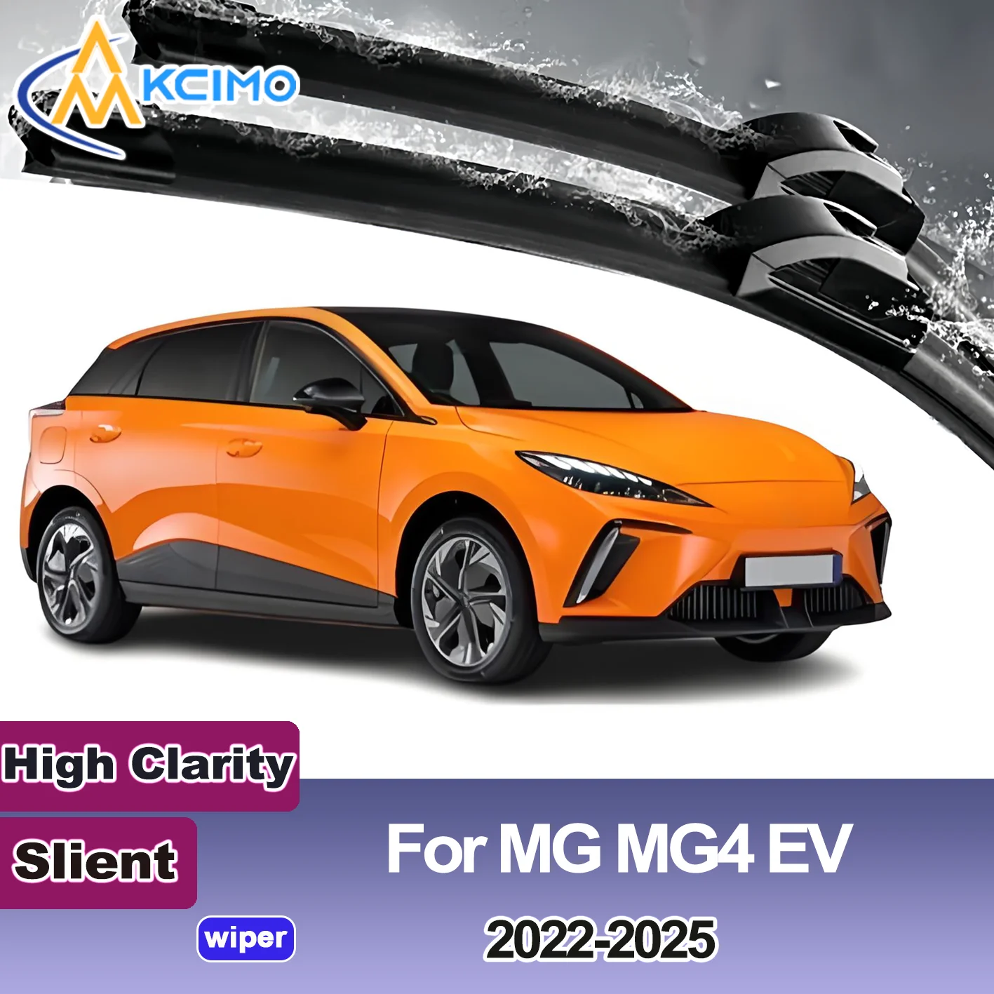 

2PCS New Front Windshield Wiper Blade for MG MG4 EV 2022-2025 MG Mulan (China, 2022-2023) Front Windshield Accessories 2023 2022
