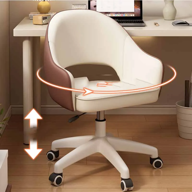 Kursi Kantor Eksekutif generik berputar tahan air lucu malas kursi kantor ergonomis furnitur kereta bayi lucu