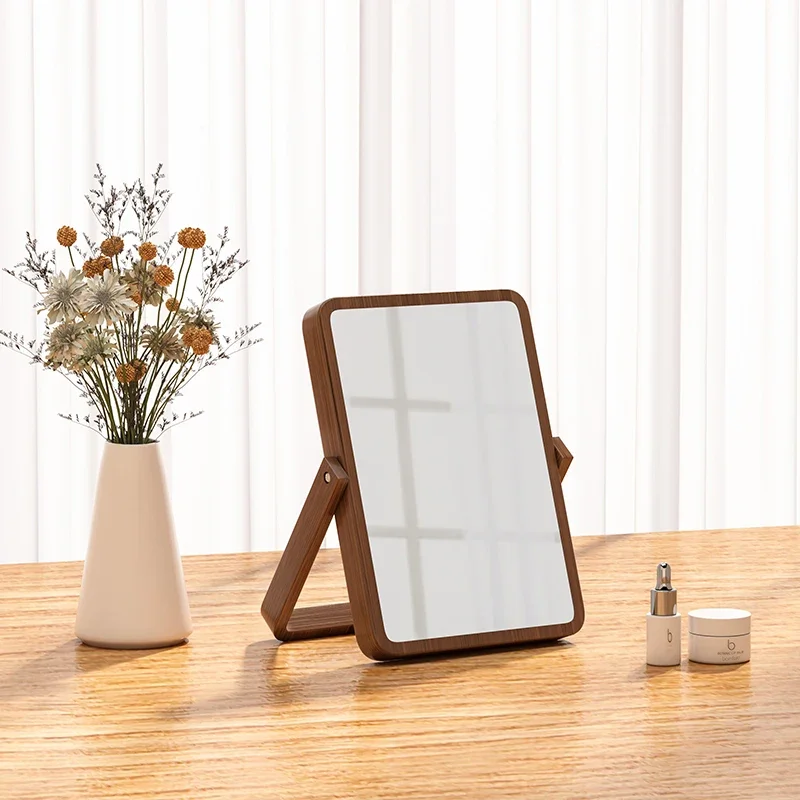 Antique Decorative Quality Mirror Tempered Glass Frame Aesthetic Vintage Mirror Makeup Compact