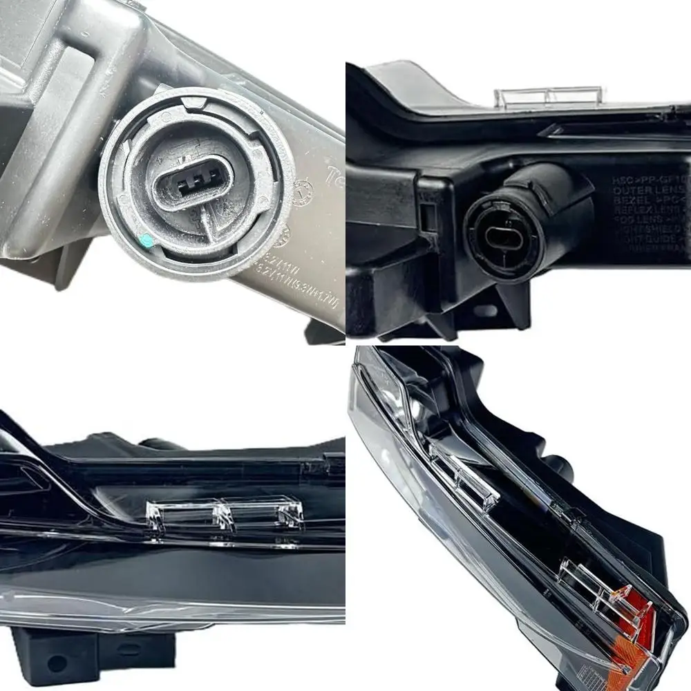 

Светодиодные противотуманные фары со стороны пассажира с DRL, 3-контактный разъем, совместимые с Tesla Model 3/Y 2021 2022 2023 США. Версия, OEM 1077396