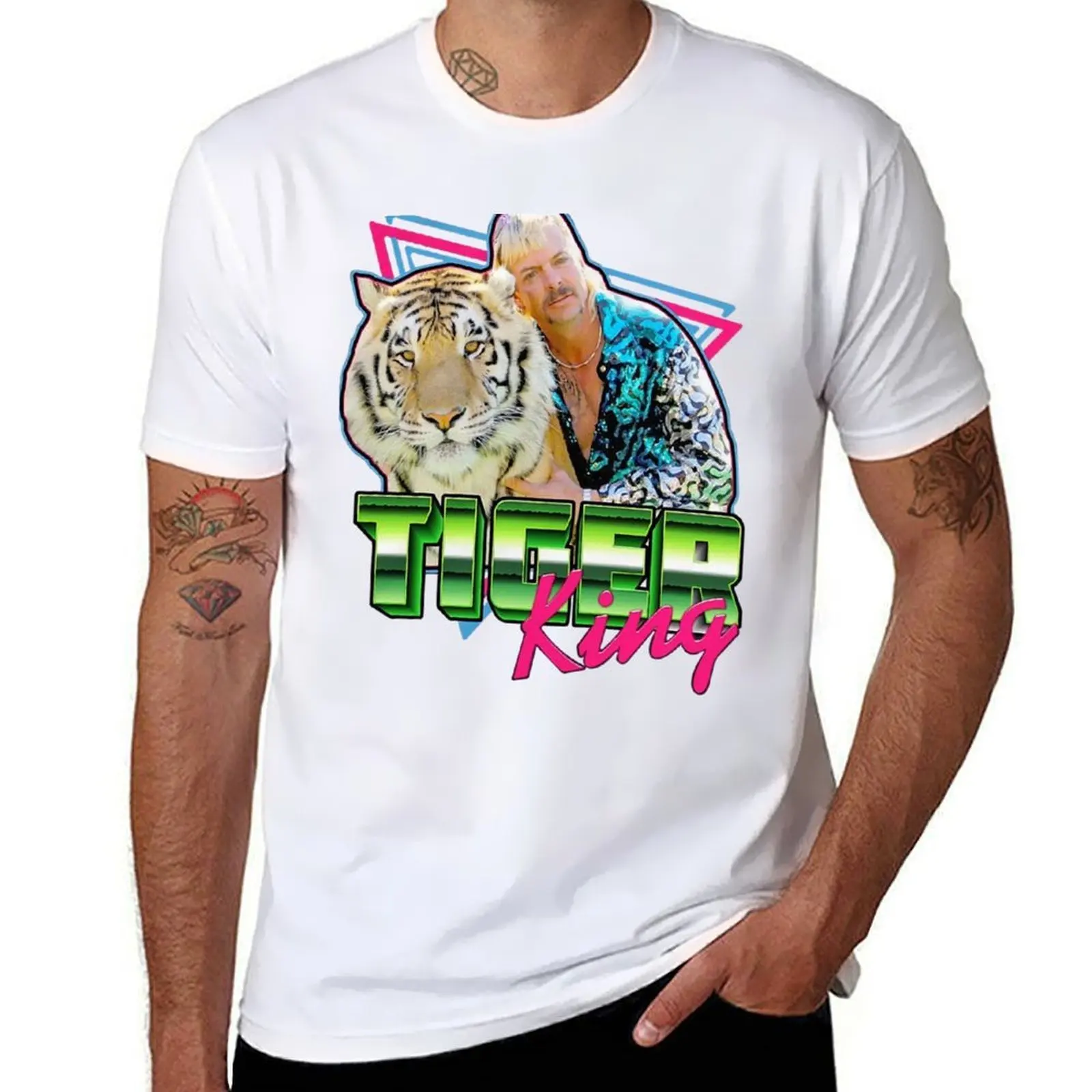 

Joe exotic tiger king shirt T-Shirt man t shirt cotton cotton t shirts high quality T-Shirt