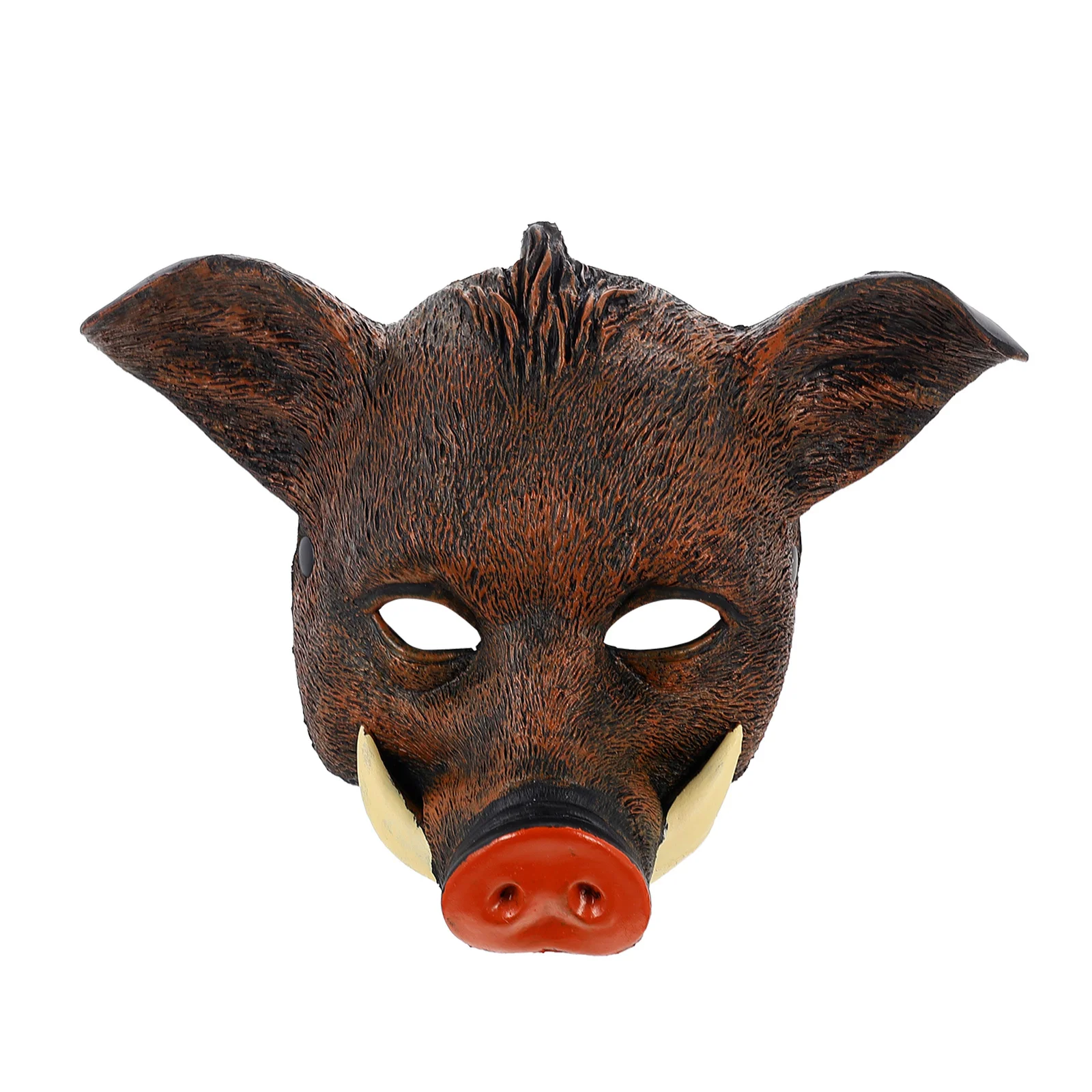 Wild Boar Mask Comfortable Fit Creative Animal Design for Party Cosplay Festival Wearable Decorative Accessory Long-Lasting Use