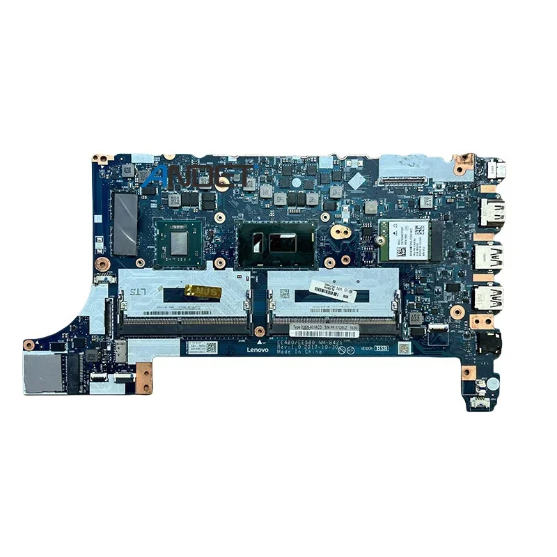 For Lenovo Thinkpad E480 NM-B421 I7-8550U 2G Laptop Motherboard Mainboard Independent graphics card 01LW201 01LW200 01LW199