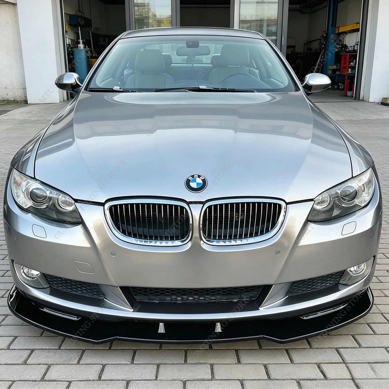Gloss Black ABS Front Bumper Lip Spoiler Splitter For Bmw E92 E93 3 Series 320i 330i 320d 330i Cabrio/Coupe Standard 2006-2013
