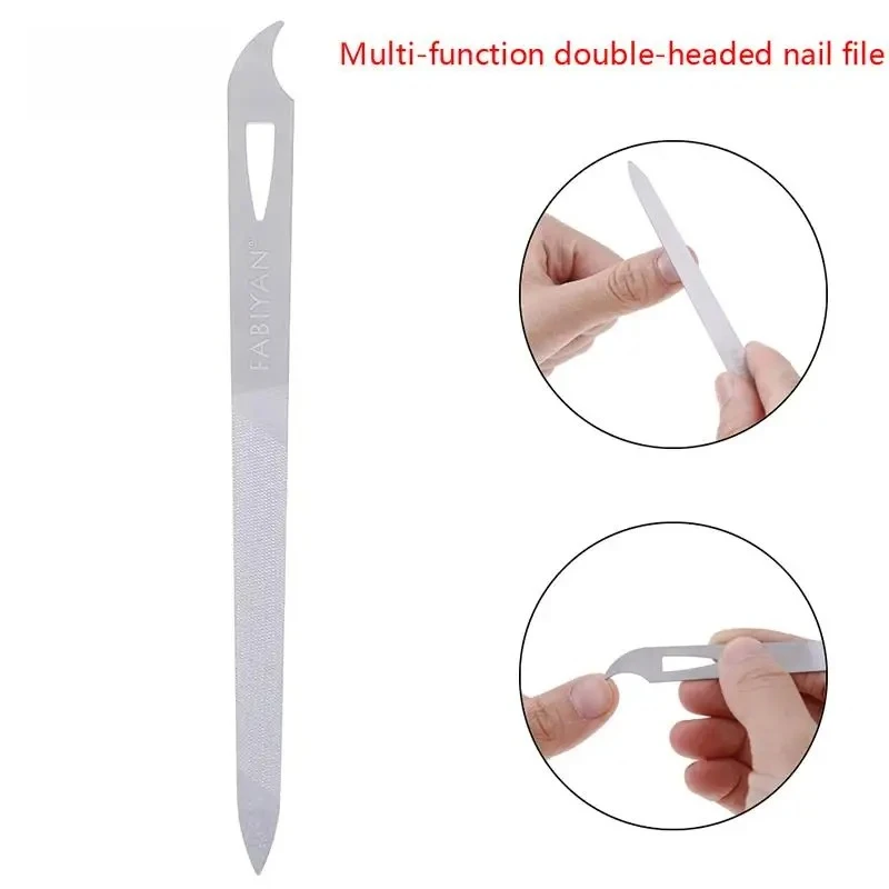 

Пилочка для ногтей Stronge Metal Lime A Ongle Limas Para Manicura Professionel Pilnik Do Paznokci Lima Nagel Vijl Quita Esmalte Gel Rasp