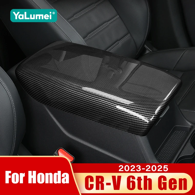 Für Honda CR-V CRV 6. Generation 2023 2024 2025 Hybrid Auto Mittelkonsole Armlehne Box Schutz Abdeckung Anti-scratch pad Zubehör