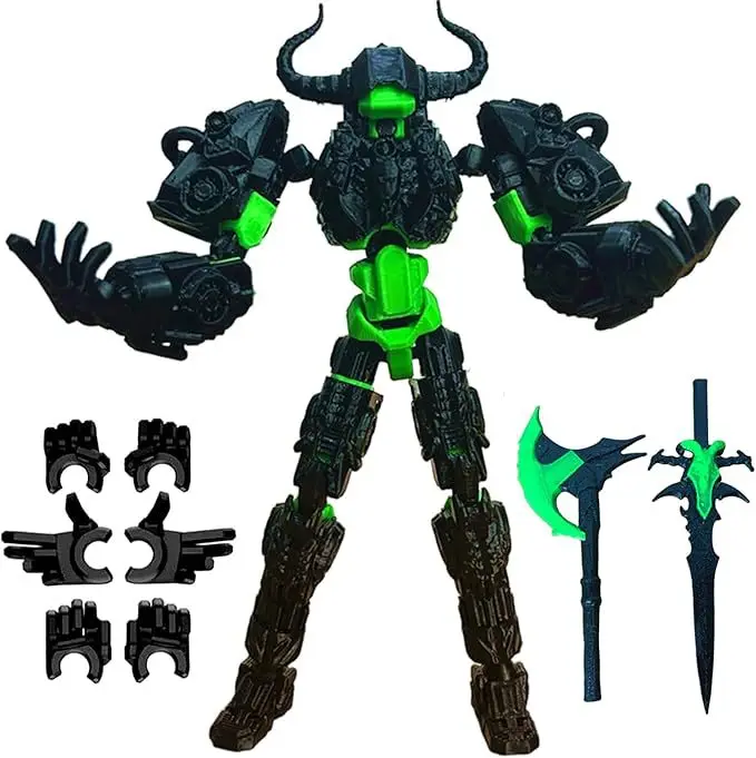 

13 Action Figure Titan Multi-Jointed Movable Shapeshift Robot T13 Action Mannequin Character Desktop Decoration gifts for kids