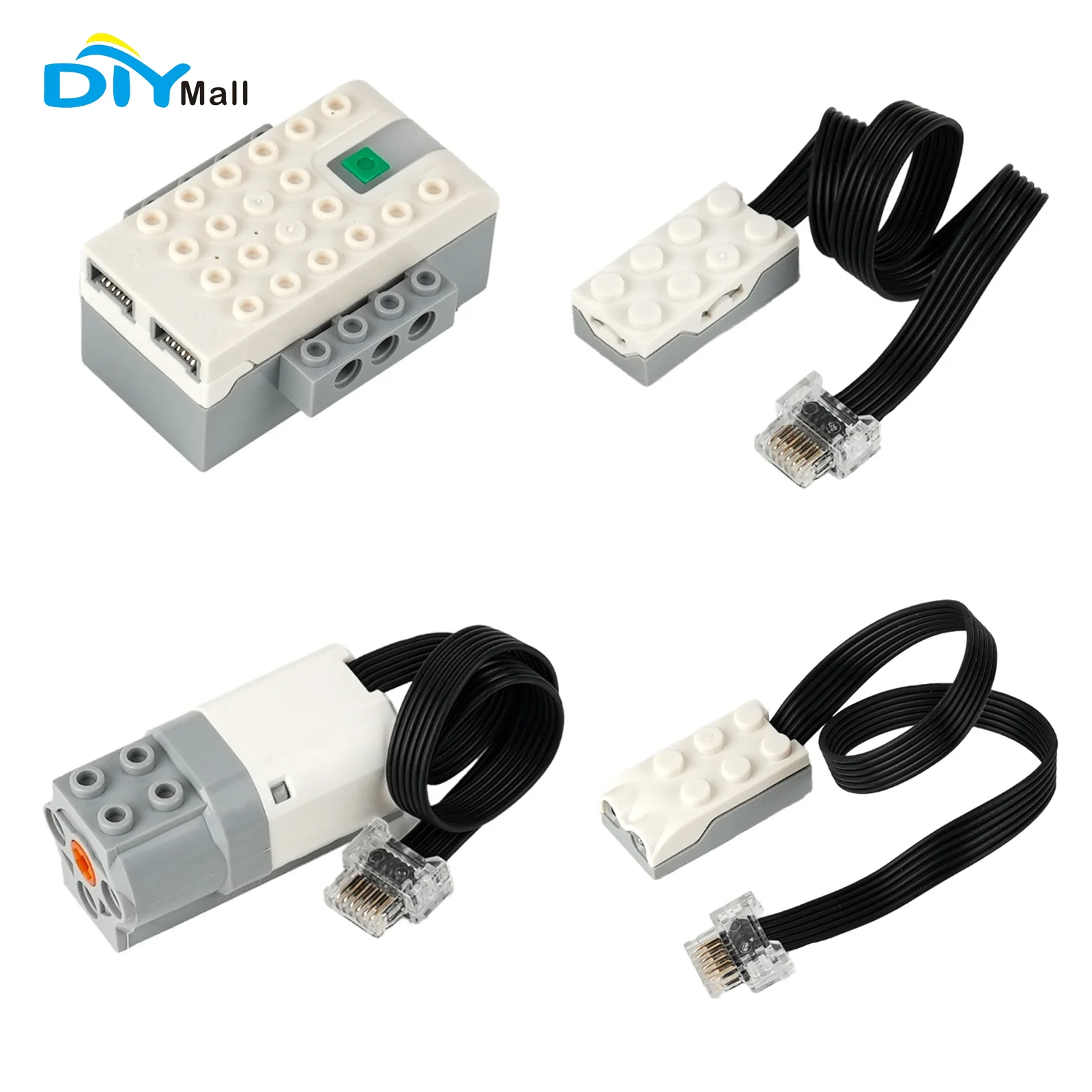 

Electric Motor Tilt / Motion Sensor Smart Hub Compatible with Legoeds We-do 2.0 Wedo2.0 45300 Core Set Power Functions