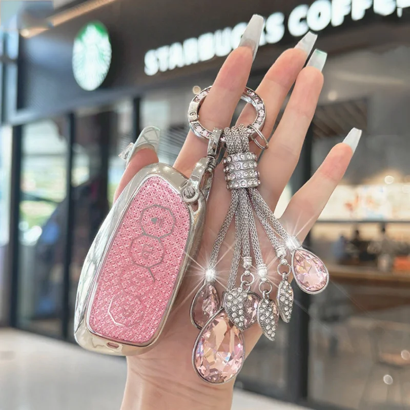 

NEW Fashion for Haval H9 F7 H5 H3 Great Wall 5 3 M2 H6 Coupe M4 H2 6 2024 Remote Car Key Case Cover Fob Bag 4 Button Accessories