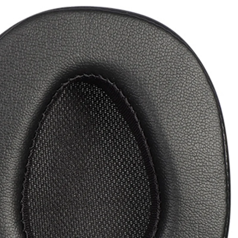 دائم منصات الأذن ل 1 أكثر MK801 سماعة الأذن لينة بروتين الجلود رغوة الذاكرة الإسفنج غطاء إصلاح أجزاء سماعة كم