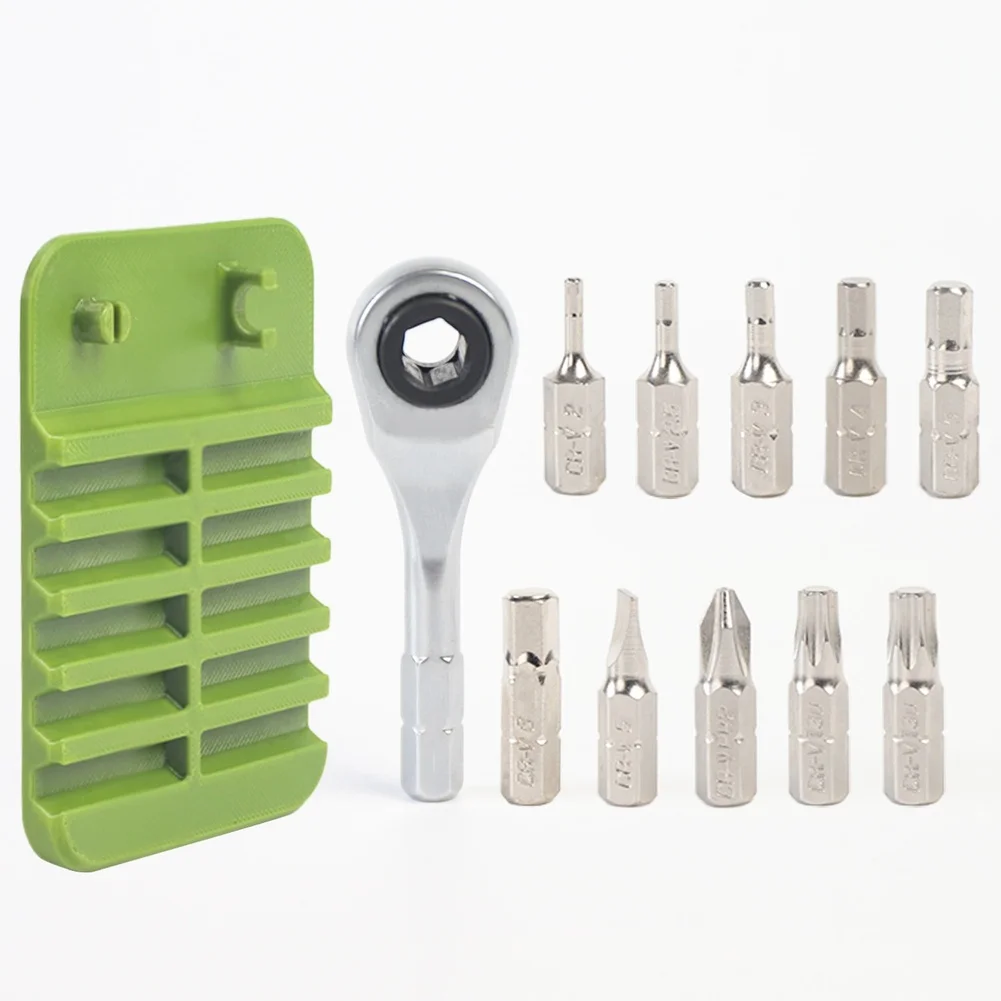 

Набор инструментов для механических работ по ремонту велосипедов с трещоточным ключом, магнитным держателем компонентов и интеграцией для поддержки смартфона