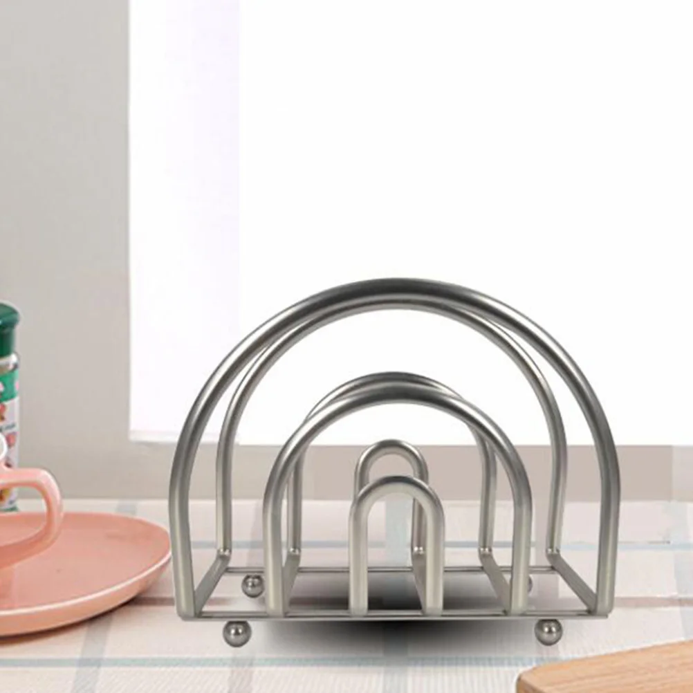 

1Pcs Paper Towel Holder Design High Carbon Steel Kitchen Accessory Silver Napkin Holder Dinner Napkin Rack