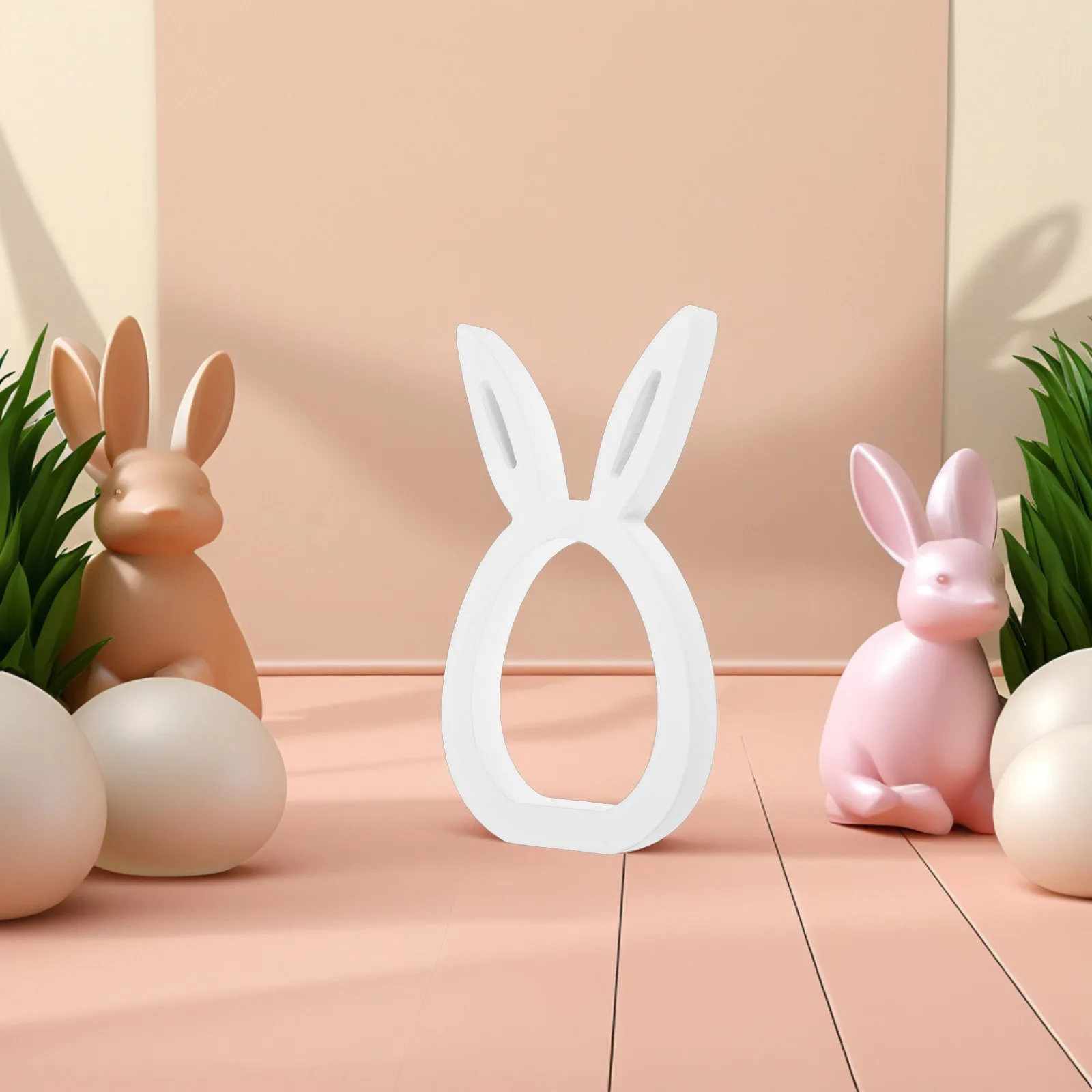

Wooden Easter Bunny Ornaments Unique Home Decor Spring Party Wedding Festive Easter Bunny Ears Decoration