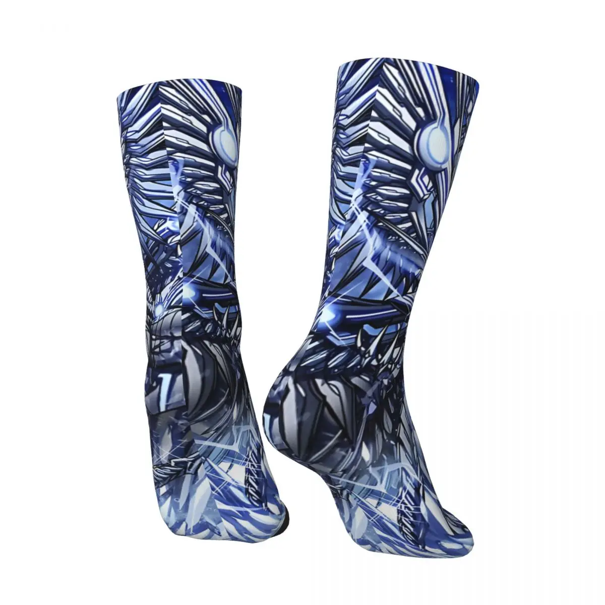 Blue Eyes Cosmic Burst Dragon Men's Socks Unisex Harajuku Seamless Printed Novelty Crew Sock Boys Gift official-website fugees