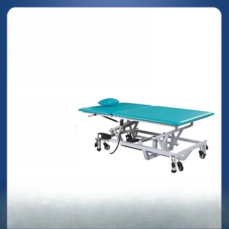 

PT training bed for electric lifting and folding equipment