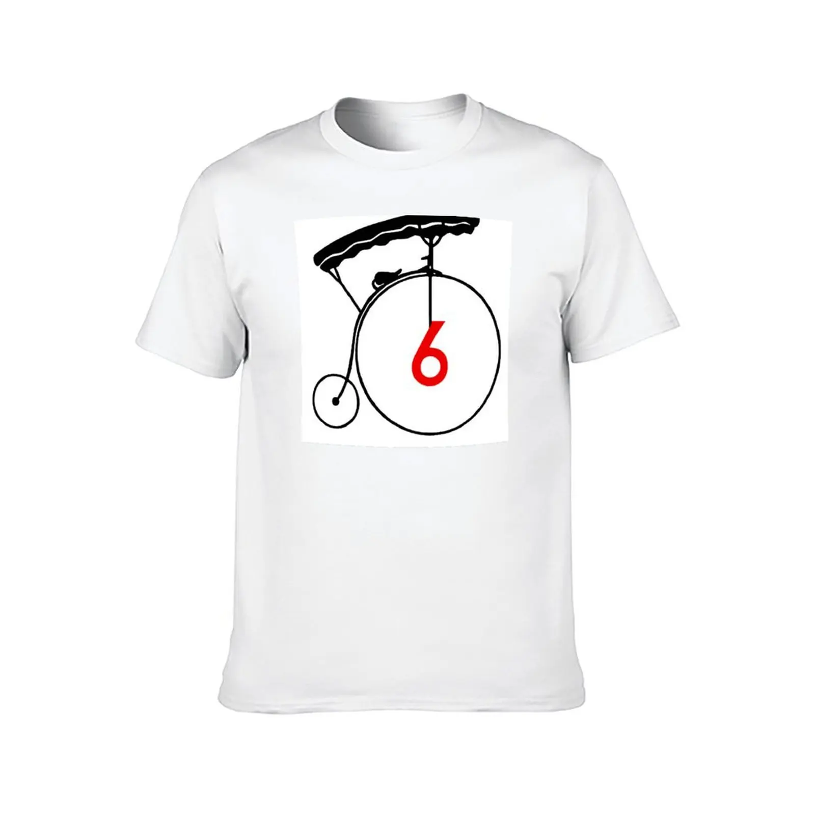 تي شيرت عالي النسبة المئوية من القطن للرجال قميص قطني عالي الجودة 100 لـ ITV رقم 6 قميص تي شيرت رجالي-The #2