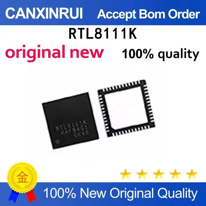 (5pcs-100pcs）New original RTL8111K-CG RTL8111K QFN48 spot chip IC
