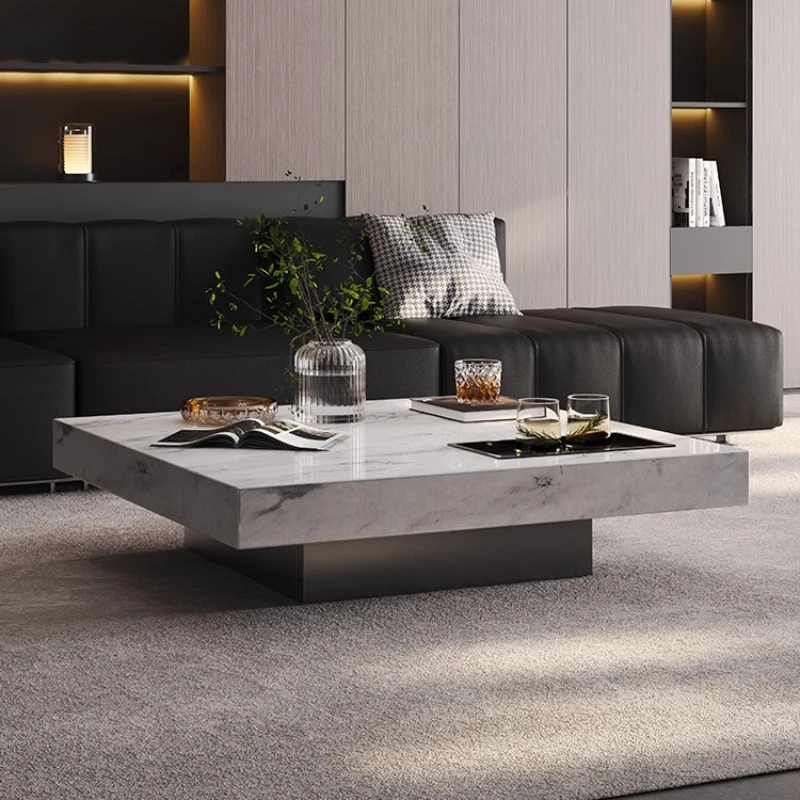 

For Industrial Simple Coffee Table Service Modern Light Luxury Creativity Coffee Table Unique High Couchtisch Patio Furniture