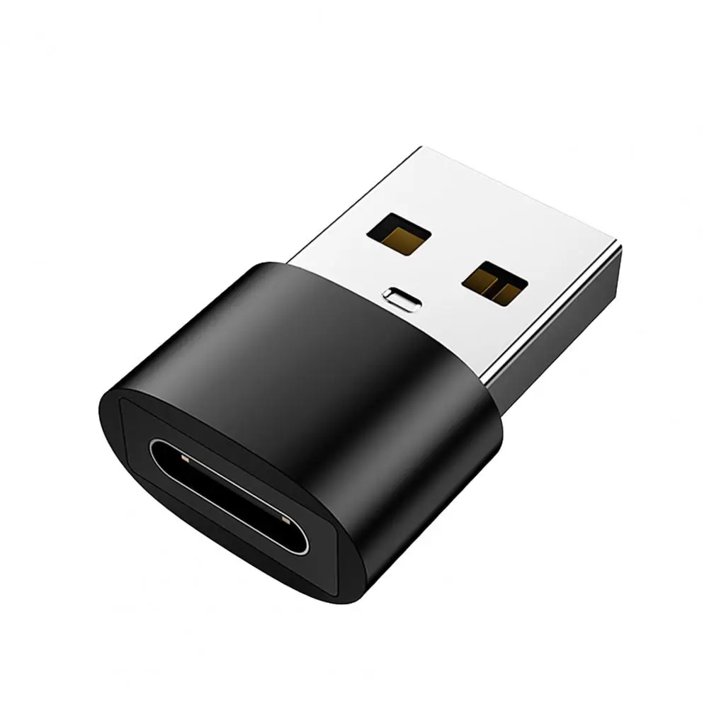 موصل OTG محول شحن سريع f محول نوع-C سبائك الألومنيوم USB لأجهزة الكمبيوتر المحمول الكمبيوتر