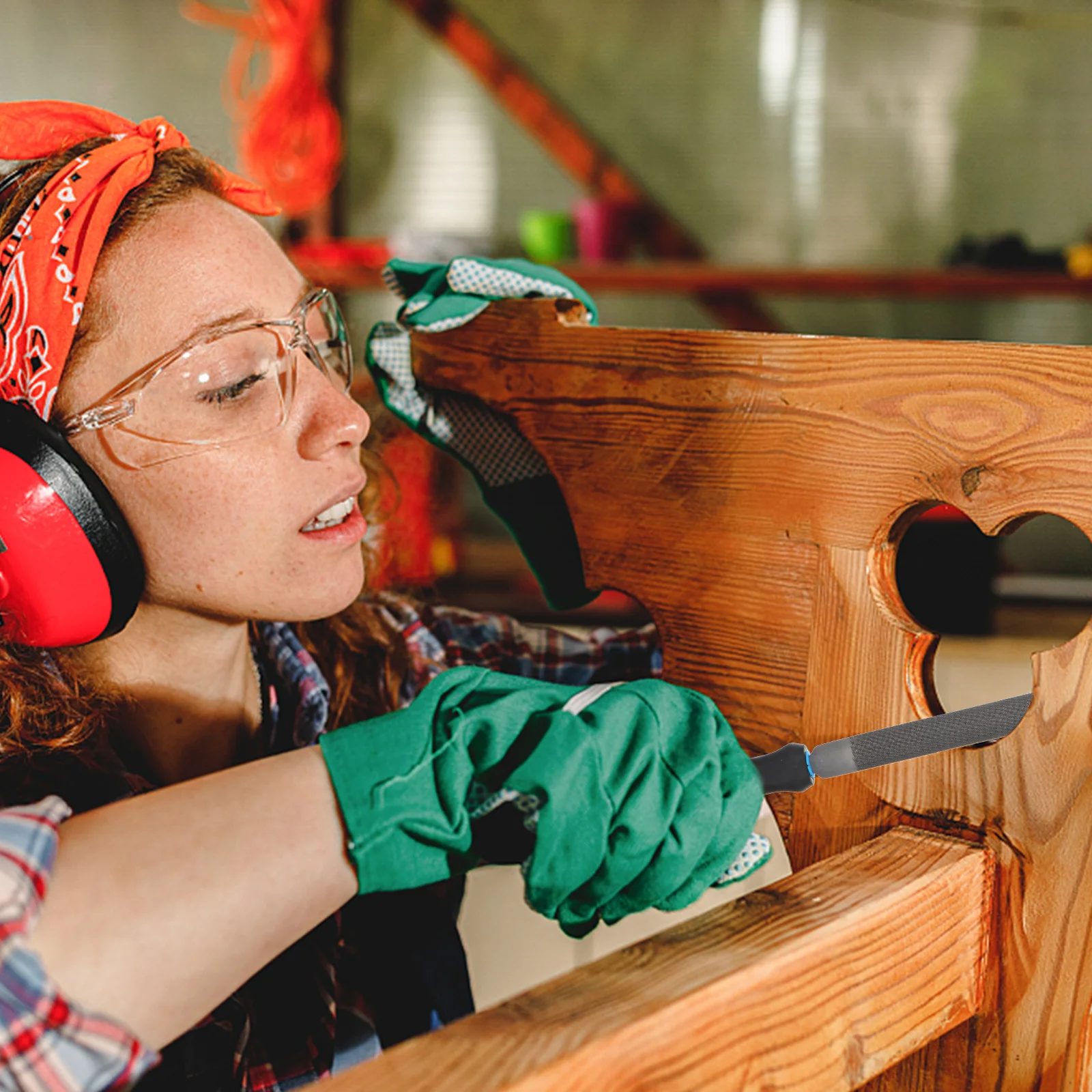 

1Set Steel File Set High Temperature Quenched Durable Polishing Woodworking Hand Tools Steel File Set Practical Grinding Files