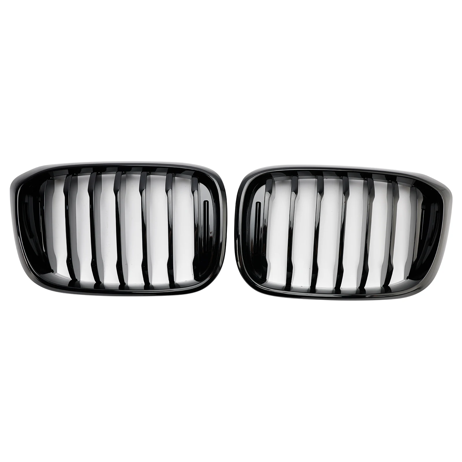 

Gloss Black Front Kidney Grille Mesh Grill For BMW X4 G02 X3 G01 G08 2018-2021
