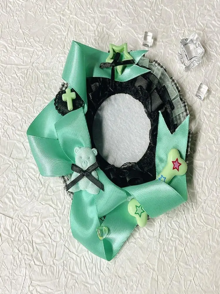 Porte-Danemark ge Magnétique en Dentelle avec Nministériels d en Forme de Cœur, Base d'Affichage, Ours, Étoile, Ruban d'Orfaisabilité, Fleur