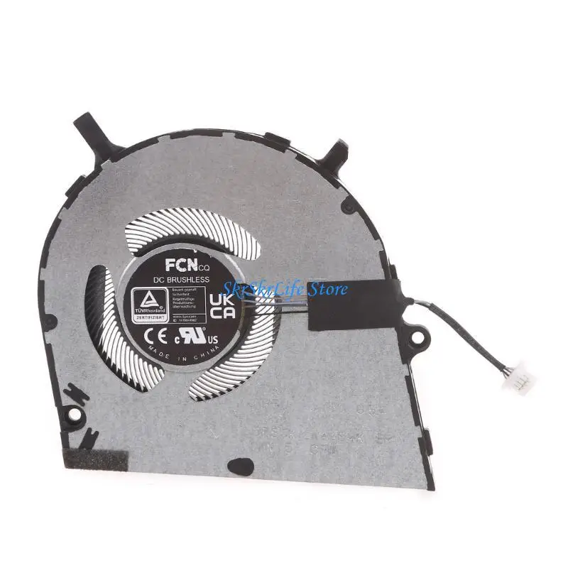 

E65E CPU Cooling Fan Laptop Cooler Portable Heatsink Fan DC5V 4pin Radiator