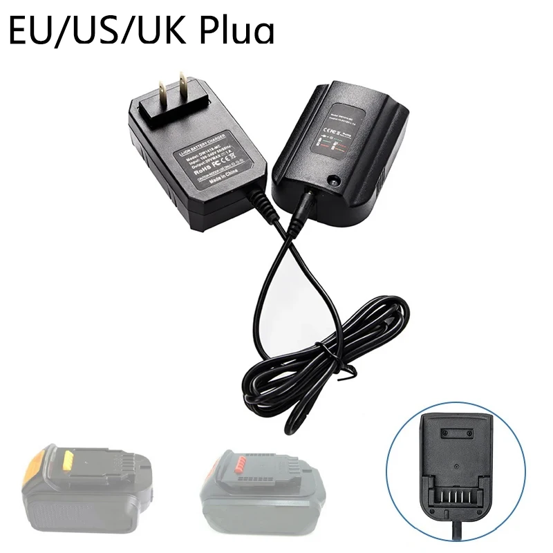 

Battery Charger 110V-220V AD/DC for Dewalt 14.4V 18V battery DCB105 DCB015 DCB105 DCB118 DCB101 US /EU Plug Fast battery charger